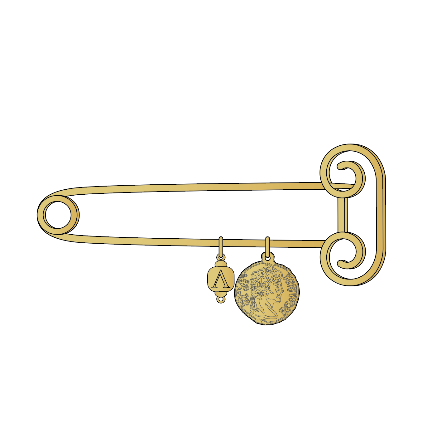 Column Safety Pin