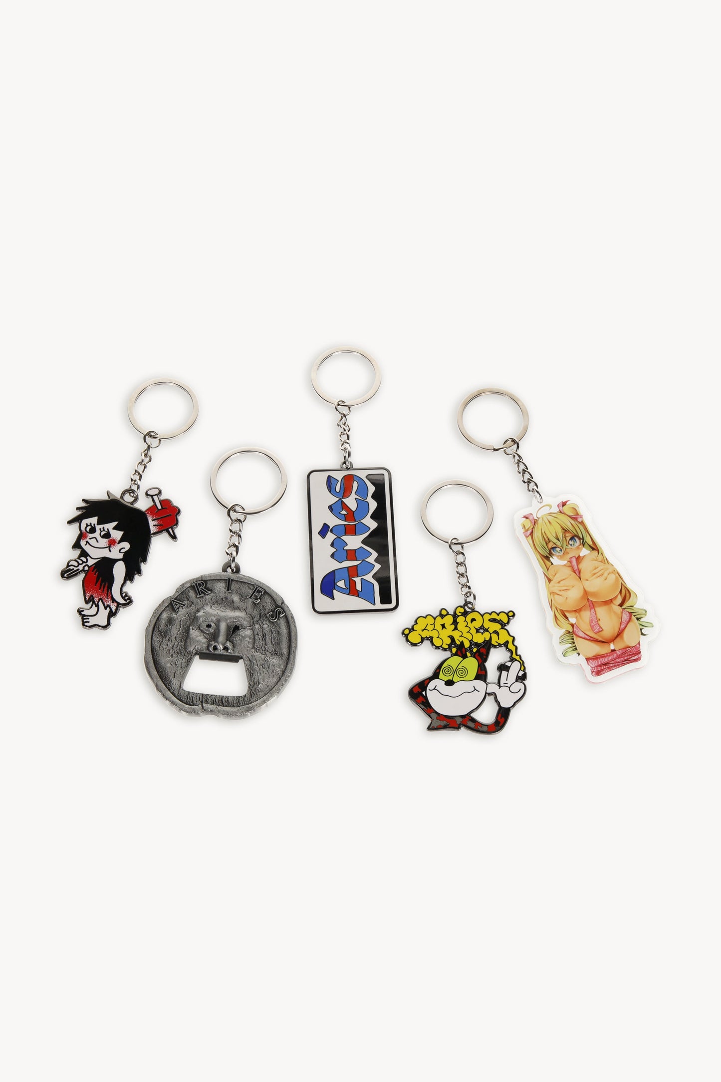 Caveman Keyring