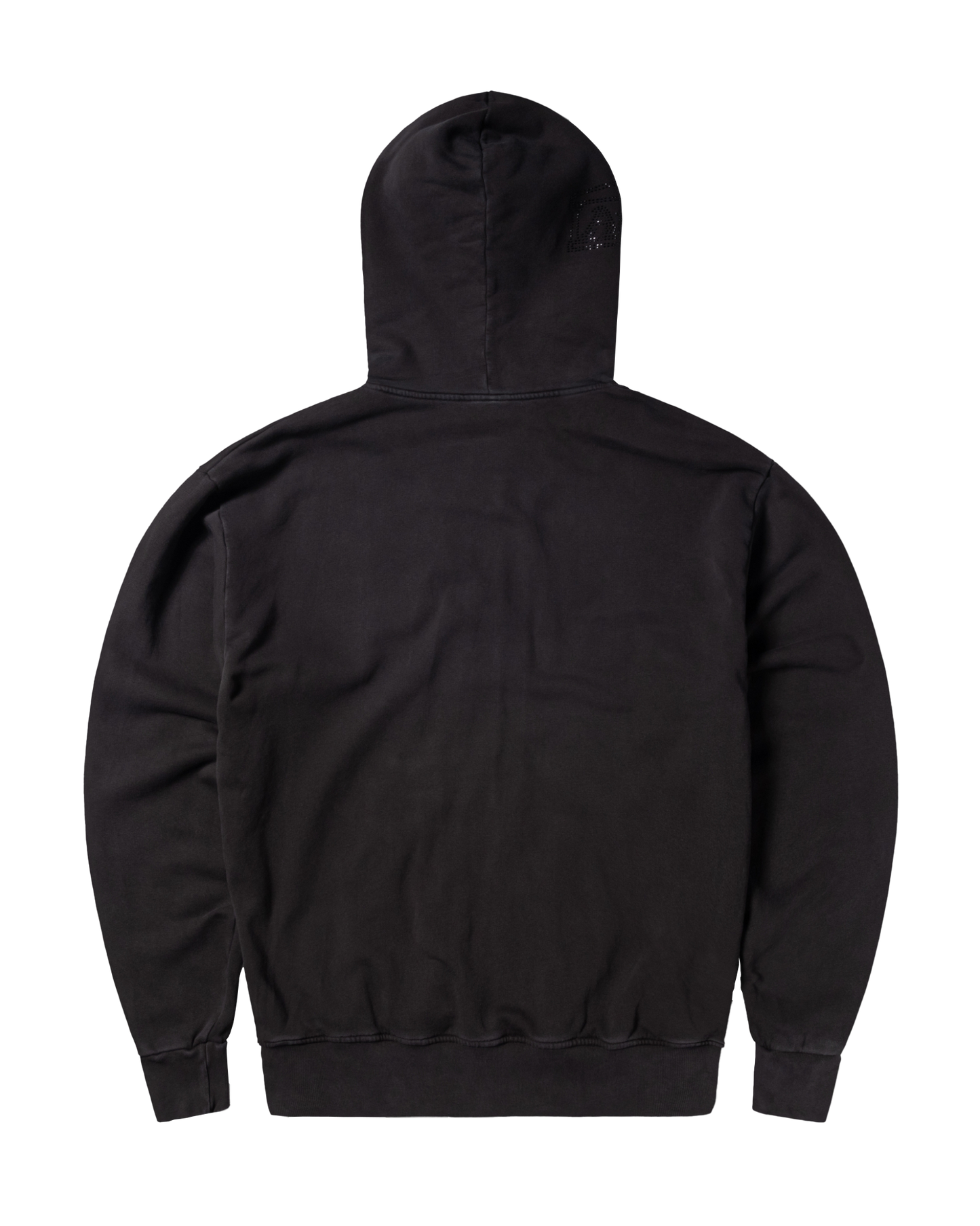 Zip Through Aged Gothic Hoodie