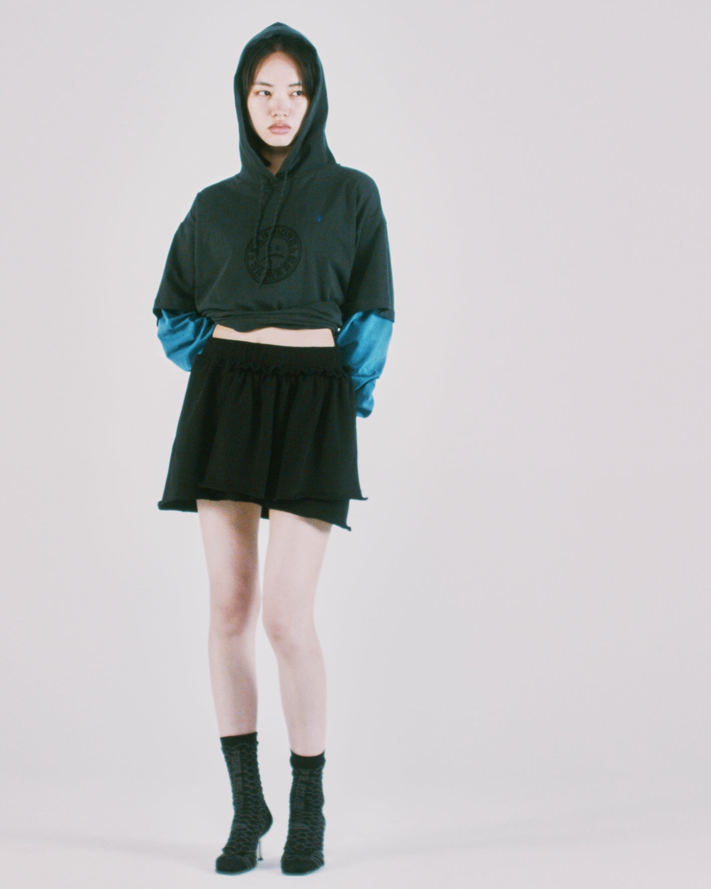 Warrior of Sadness Hooded LS Tee