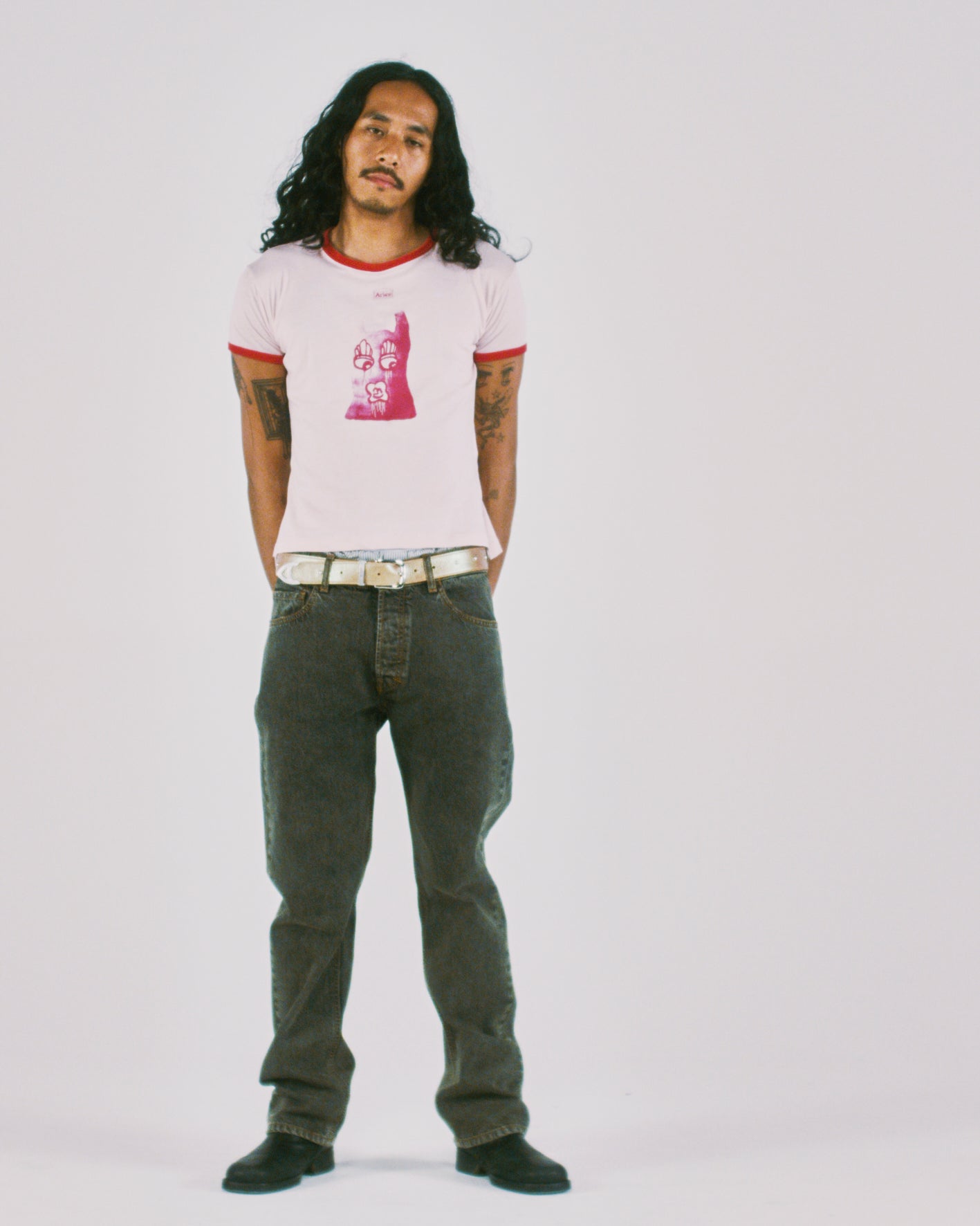 Who Knows SS Ringer Tee