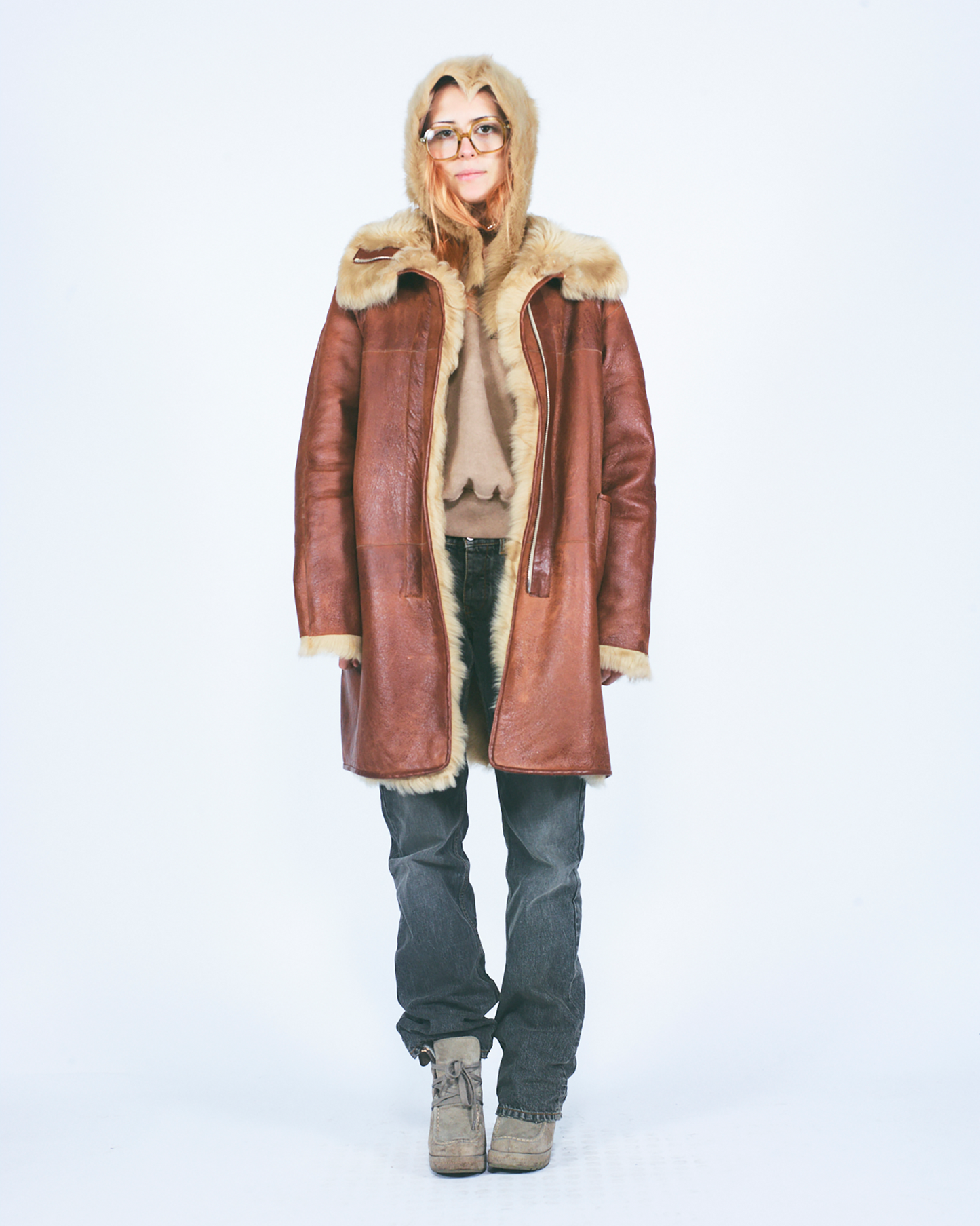 Reversible Sheepskin Coat