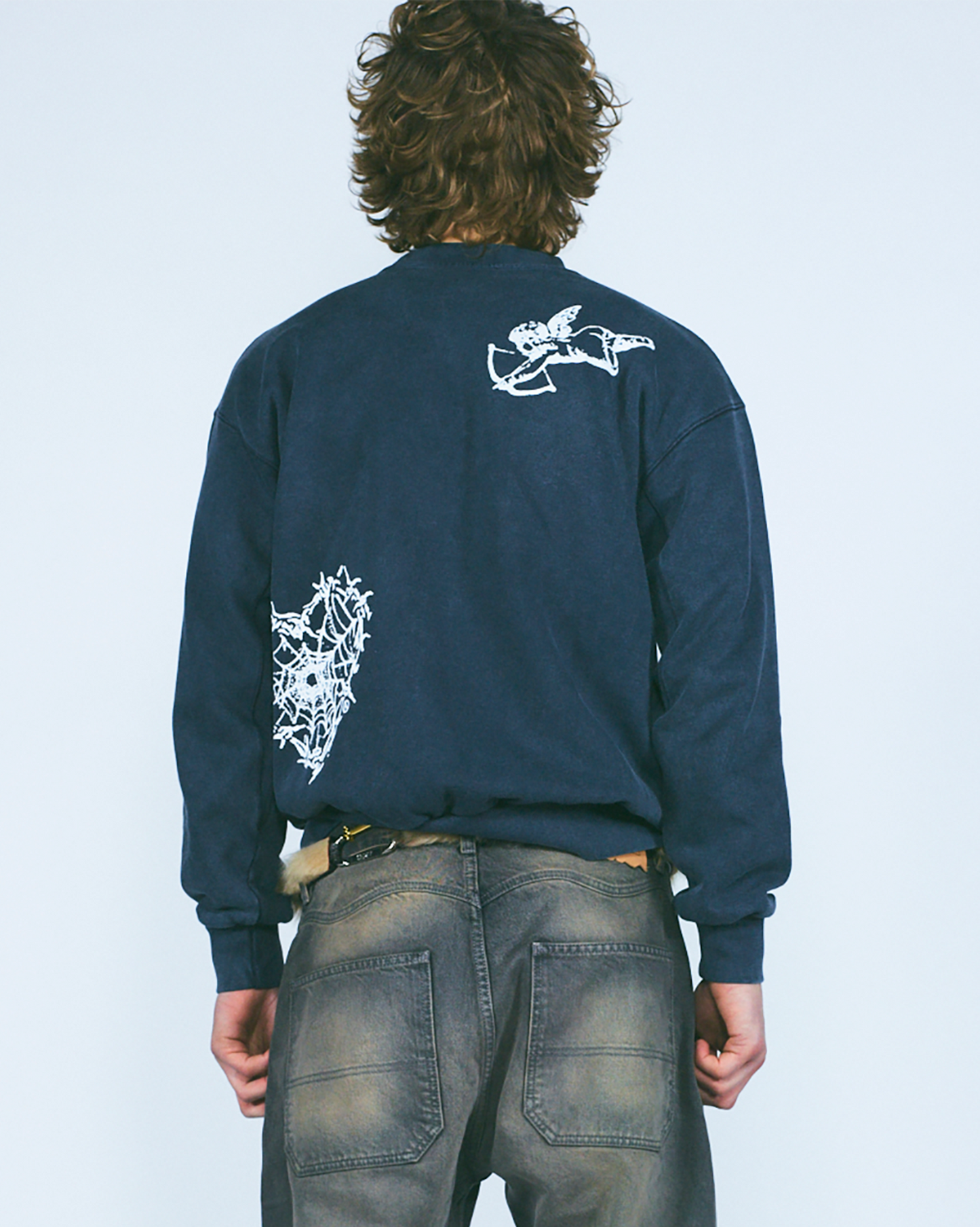 Premium Aged Cherub Temple Sweatshirt