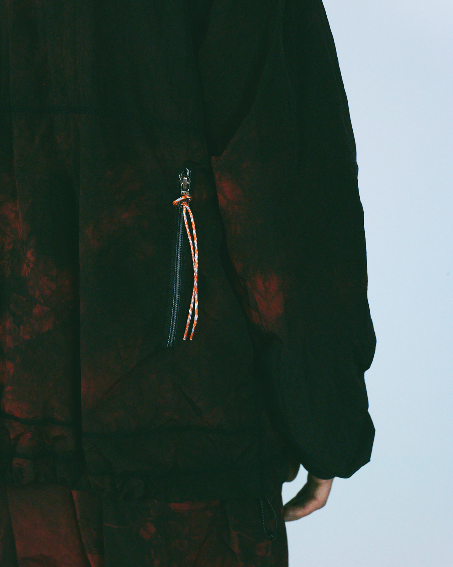 Tie Dye Nylon Windcheater Jacket