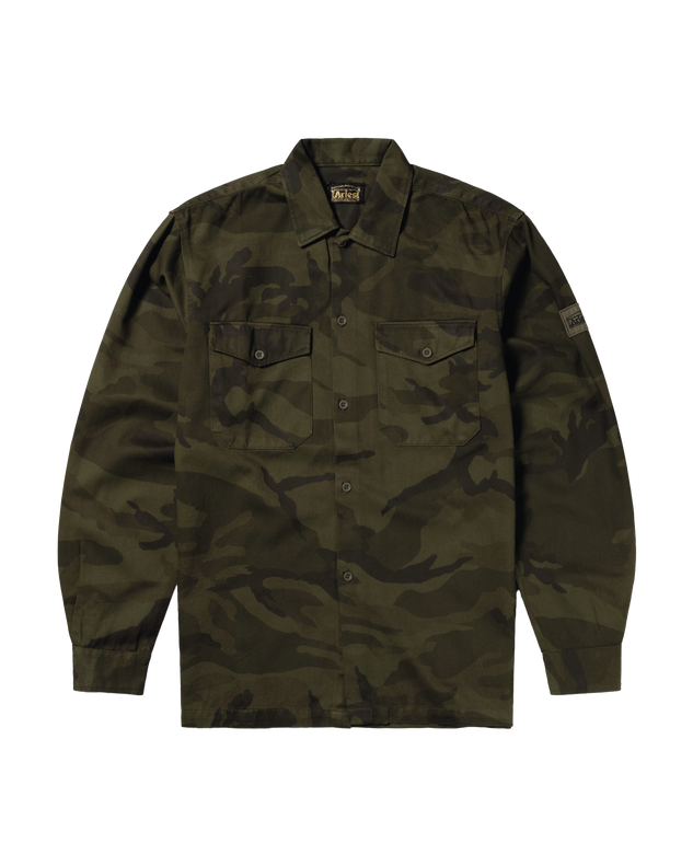 Camo LS Twill Shirt