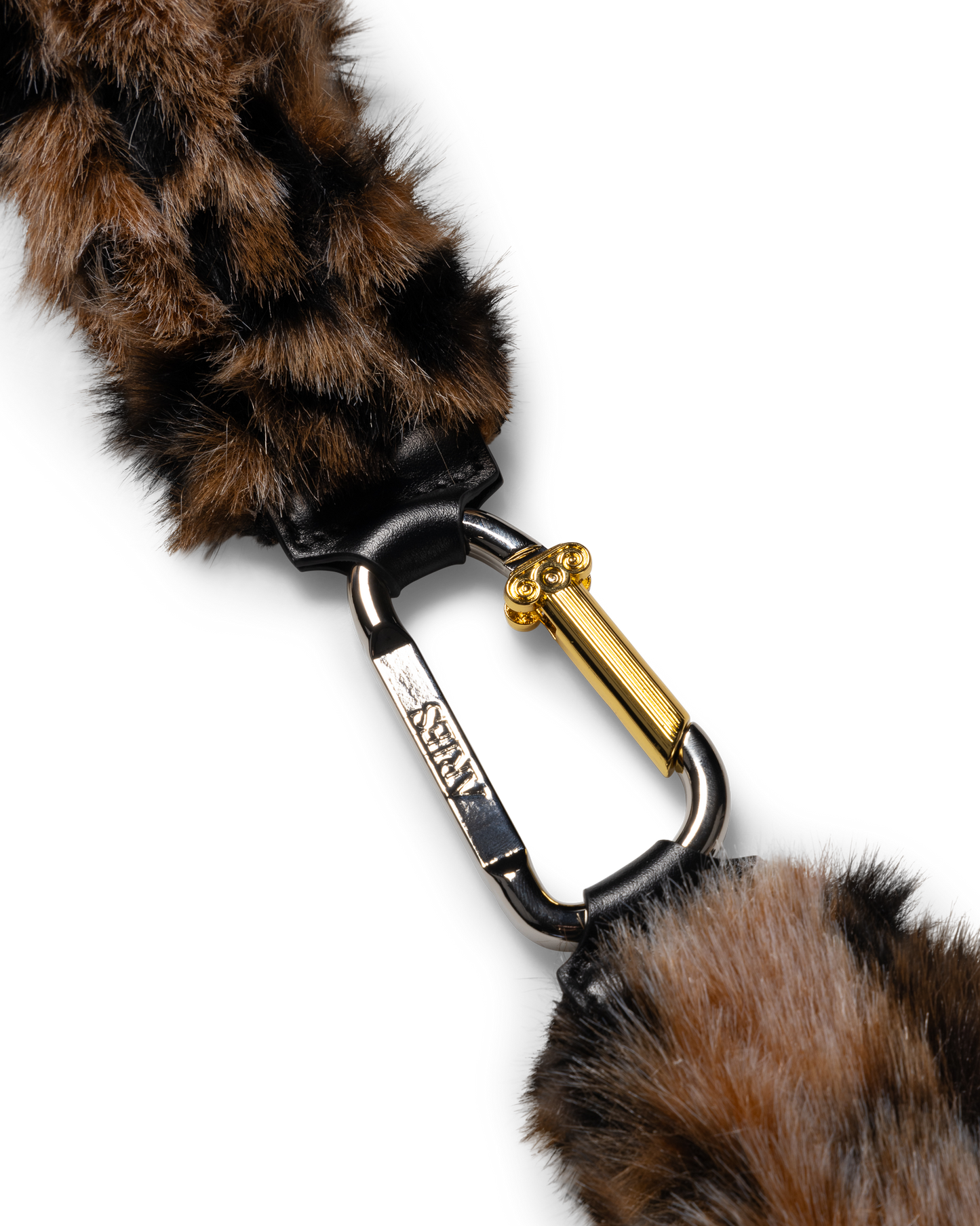 Faux Leopard Mazzo Belt