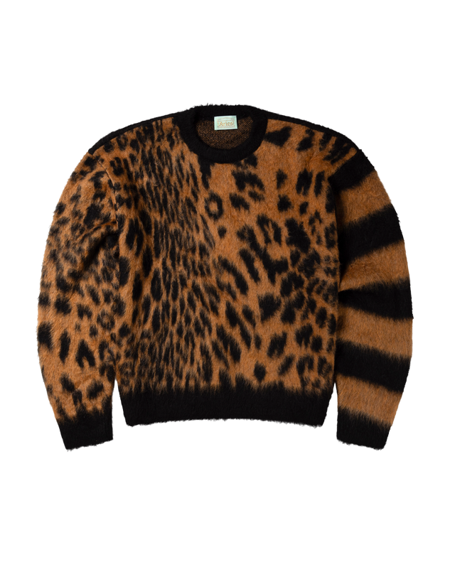Brushed Leopard Sweater