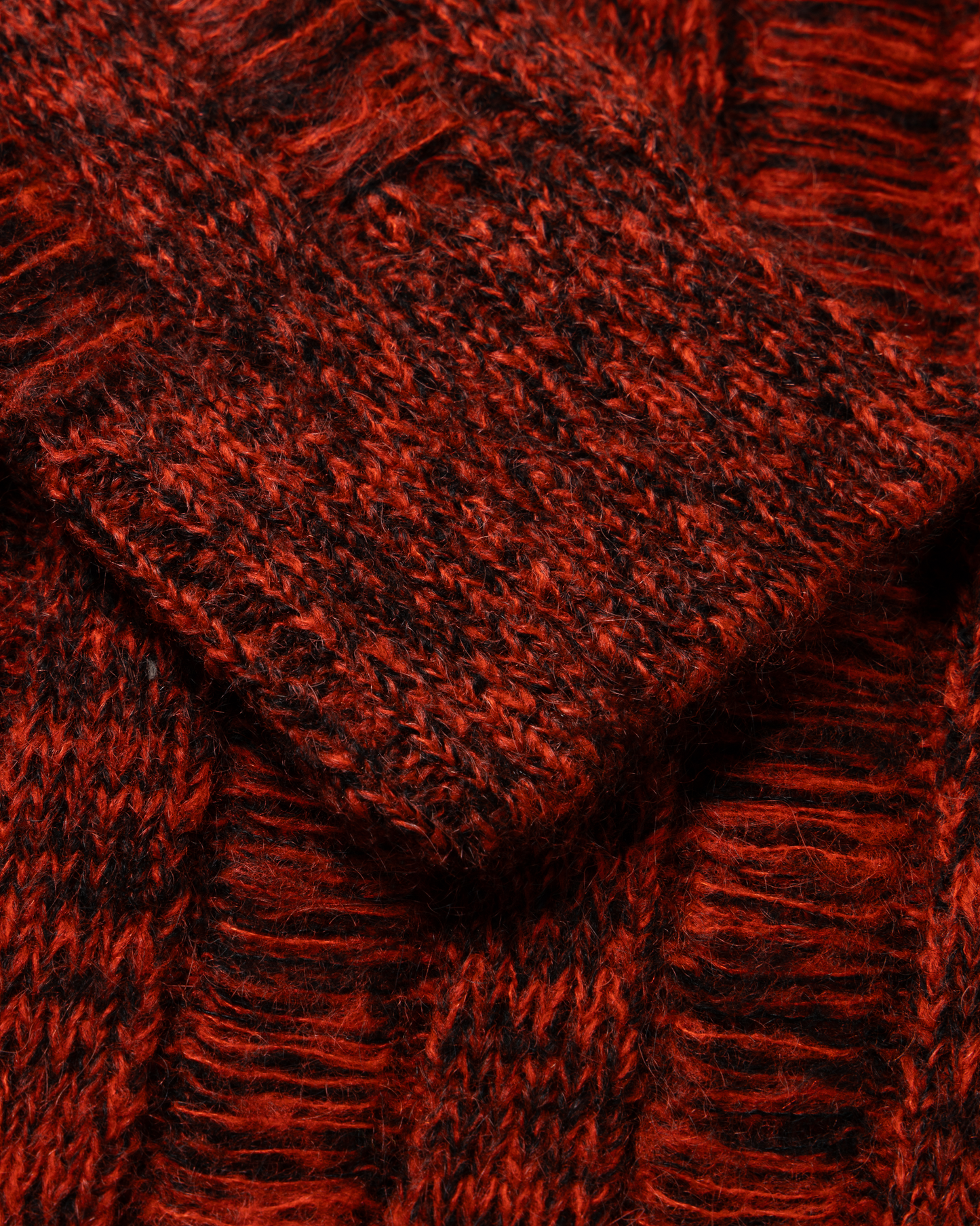 Laddered Mohair Sweater