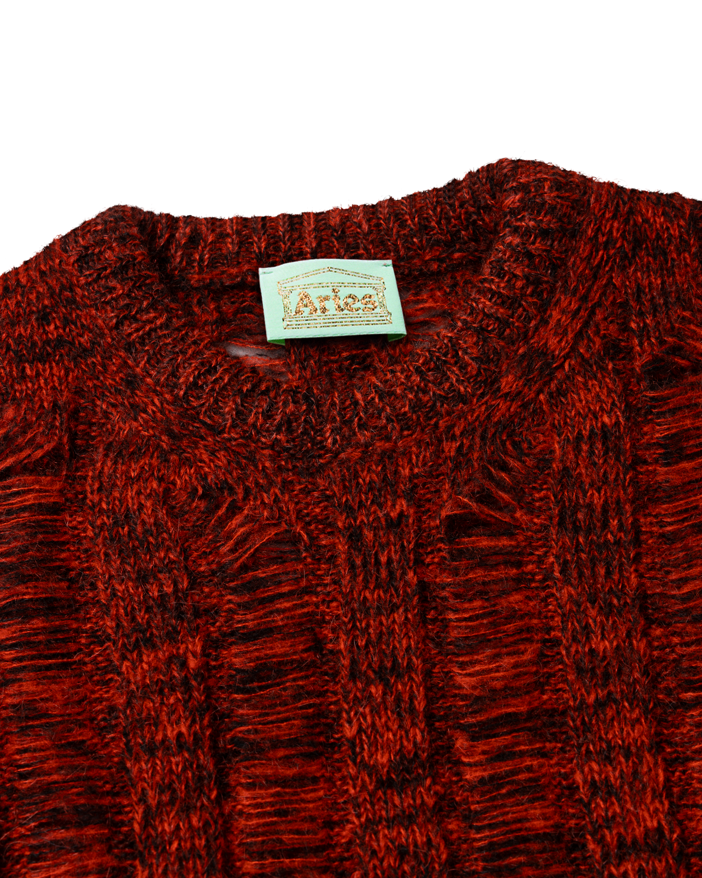 Laddered Mohair Sweater