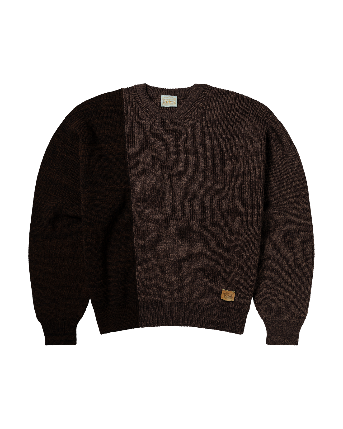 Bi-colour Fisherman Sweater