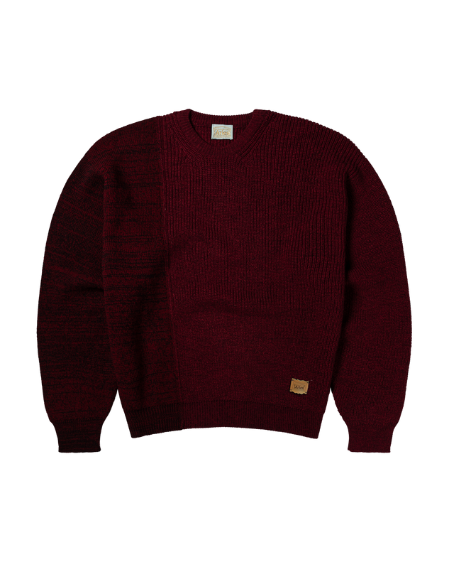 Bi-colour Fisherman Sweater