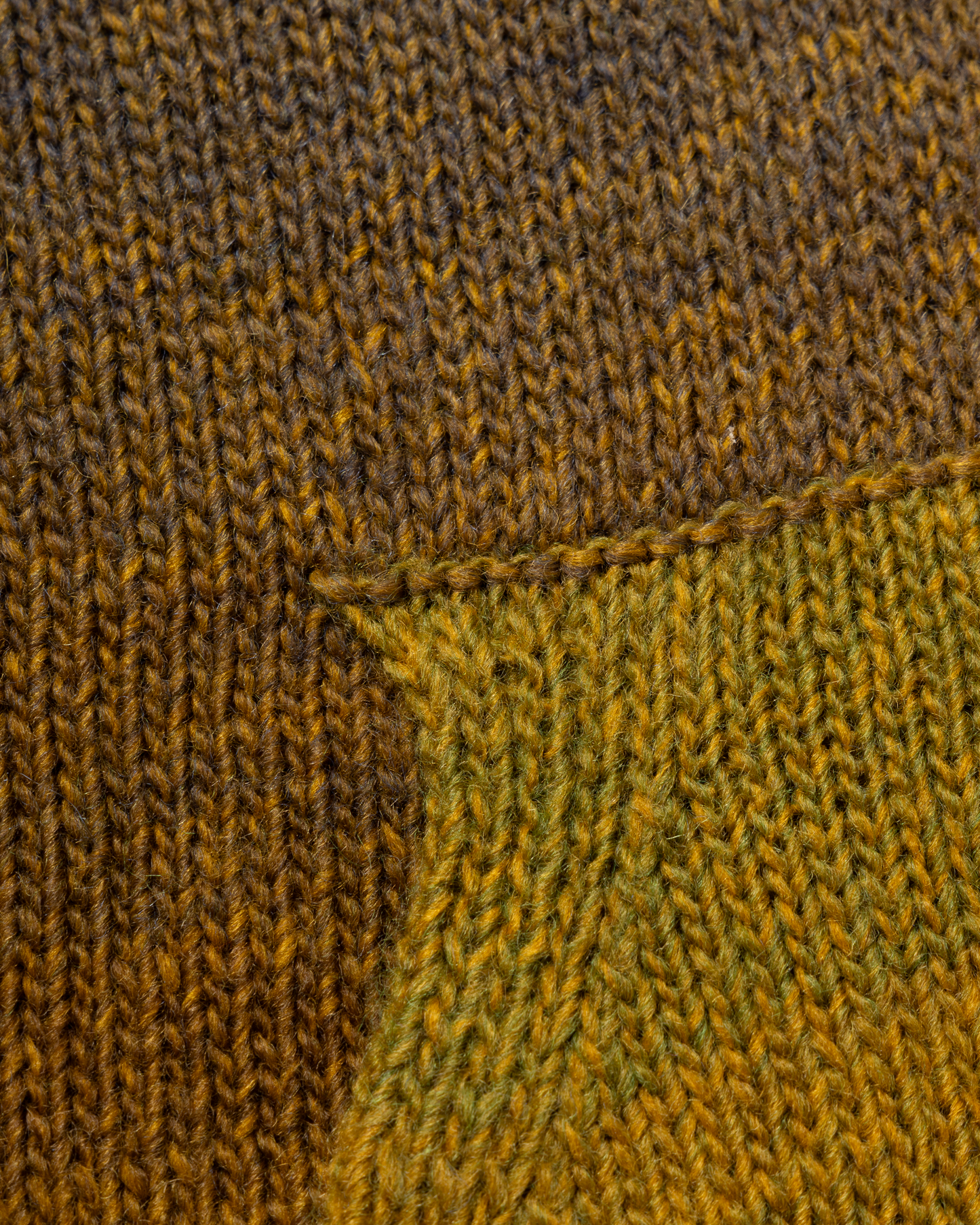 Space Dye Temple Knit Zip Thru Hoodie