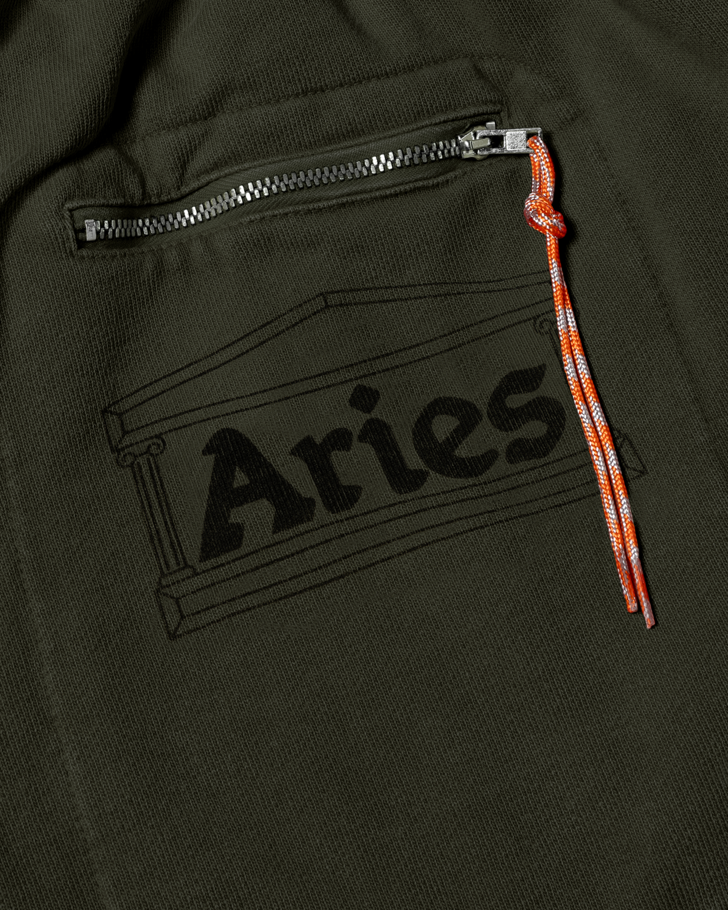 Premium Aged Temple Sweatshort