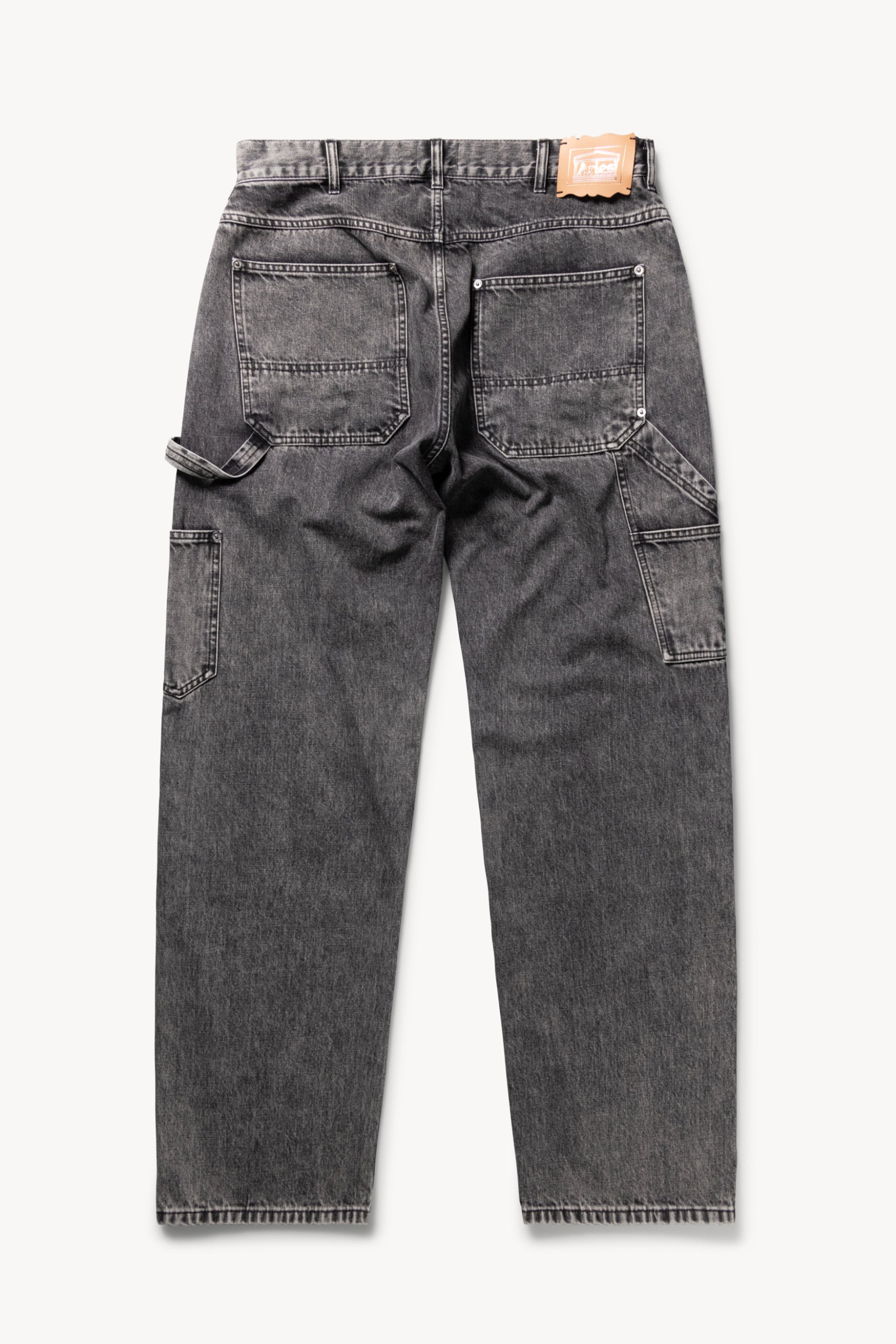 Load image into Gallery viewer, Acid Wash Denim Carpenter Jean