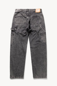 Acid Wash Denim Carpenter Jean