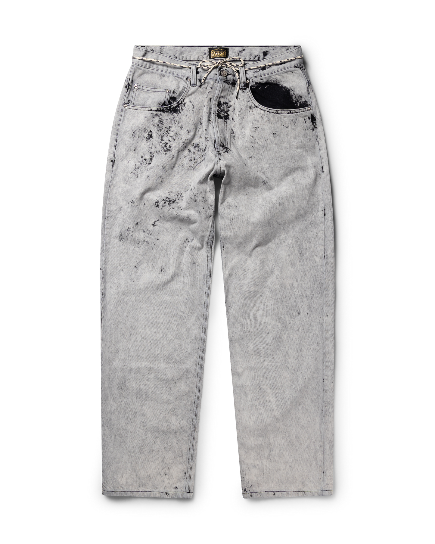 Heavy Acid Wash Batten Jean
