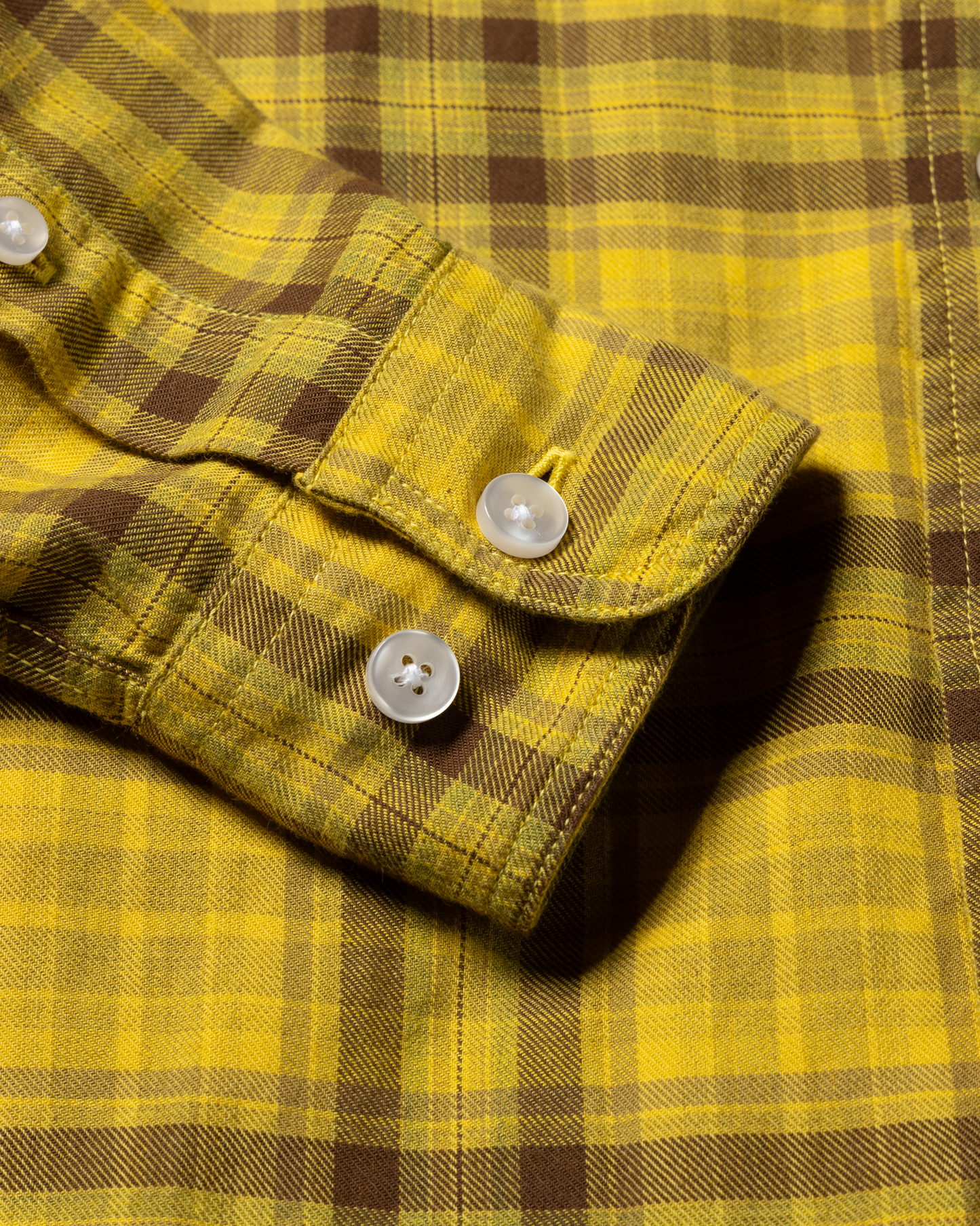 Overdyed Classic Plaid LS Shirt