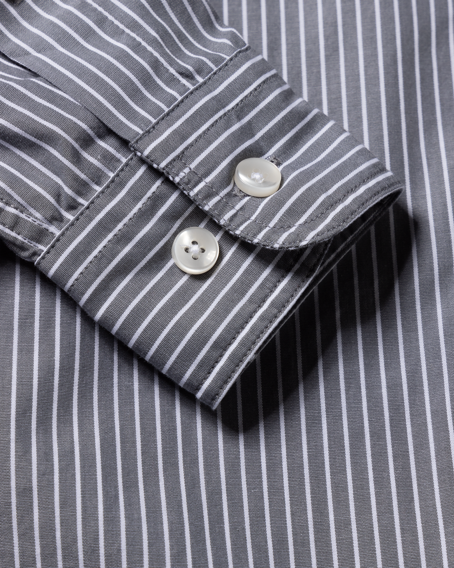Stripe Poplin Classic Shirt