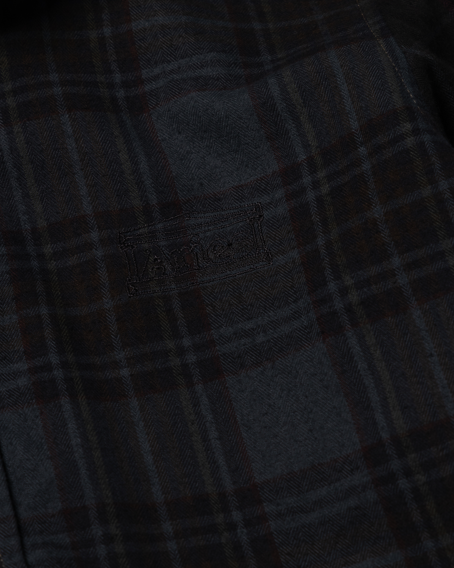 Overdyed Patchwork LS Shirt