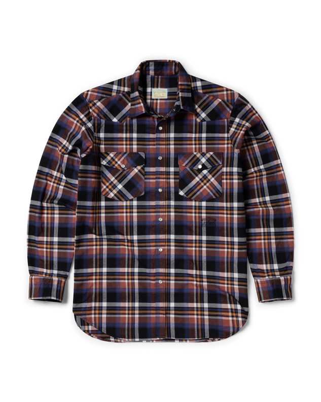 Western Heavy Plaid LS Shirt