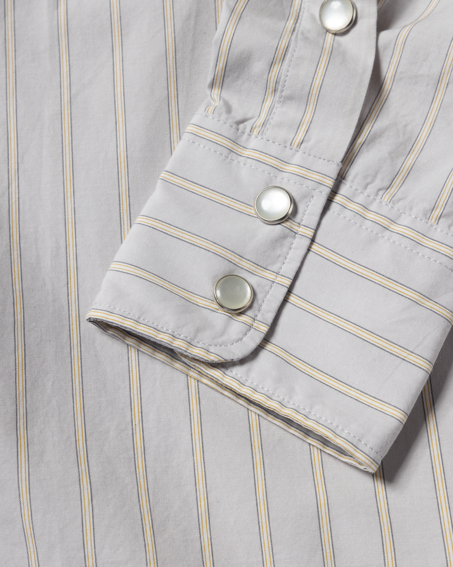 Poplin Stripe Western Shirt