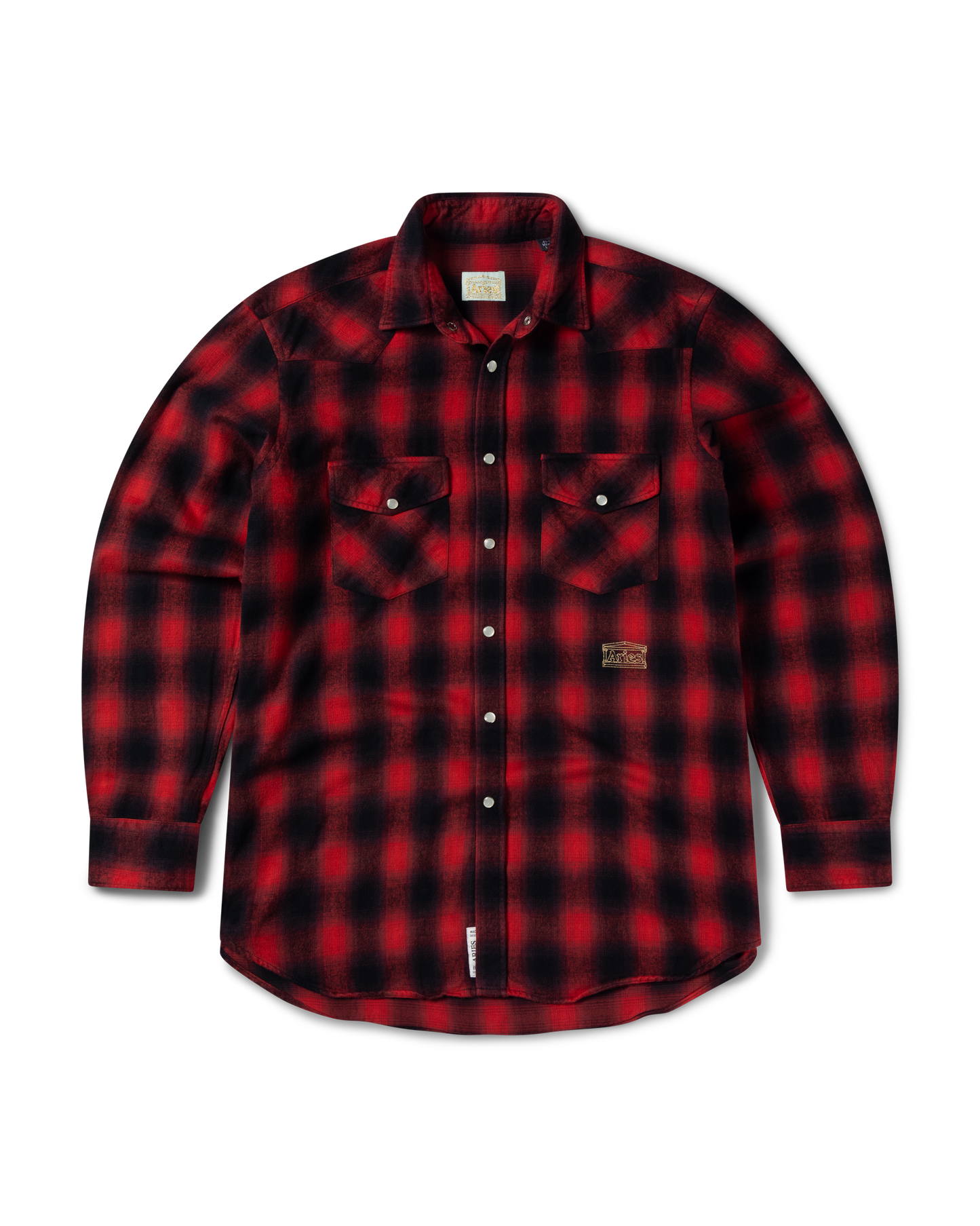 Plaid Western LS Shirt