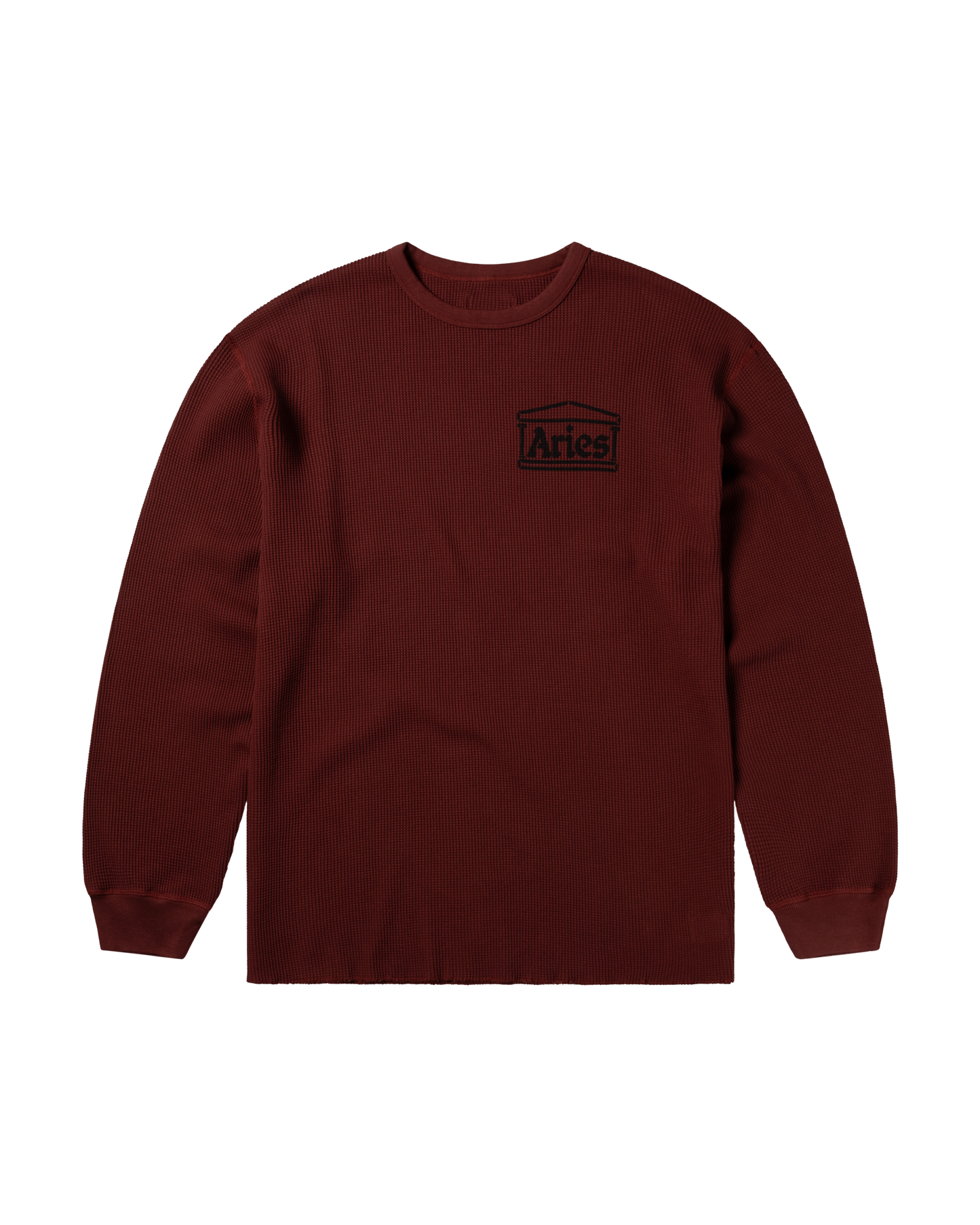 Reversible Temple Waffle LS Tee