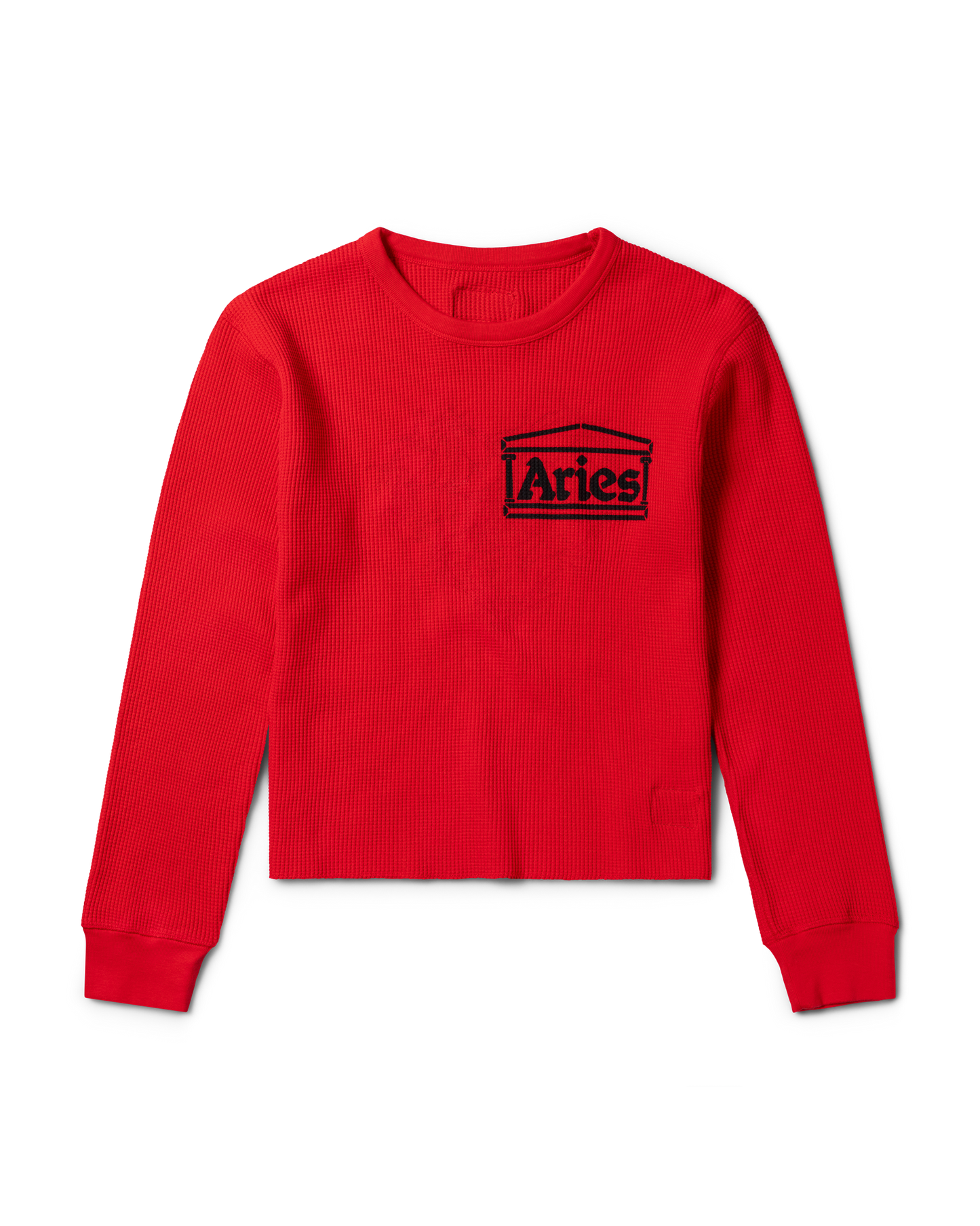 Reversible Barbed Love Temple Waffle LS Tee