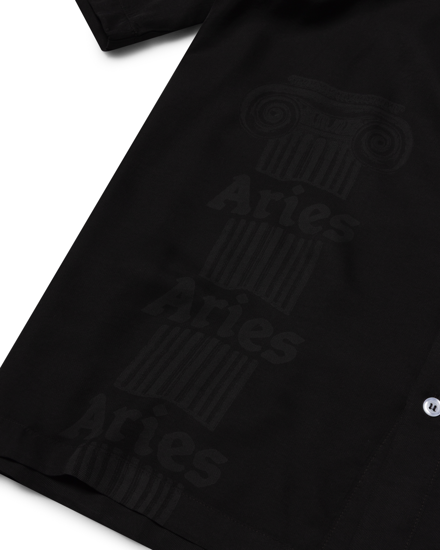 Ancient Column Satin Viscose Hawaiian Shirt