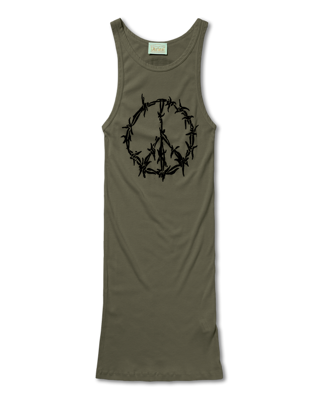 Barbed Peace Lightweight Vest Dress