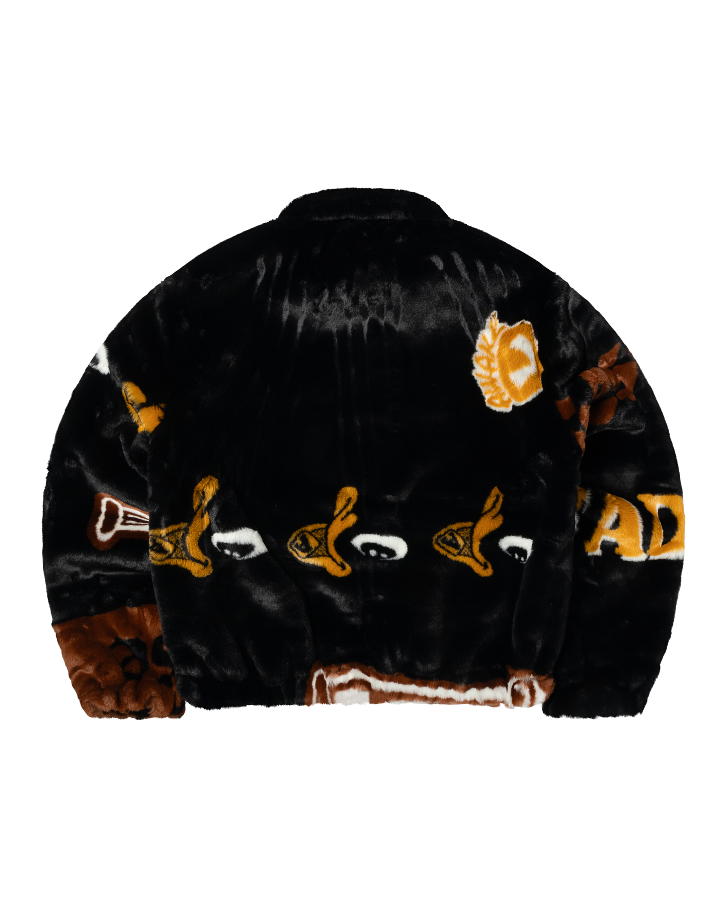 Fuzzy Duck Does He Oversized Bomber Jacket