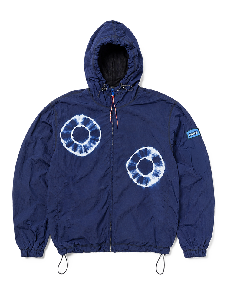 Tie Dye Nylon Windcheater Jacket