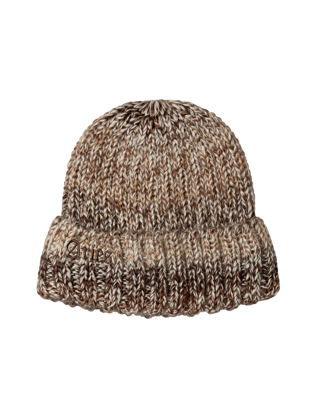 Rib Knit Space Dye Beanie