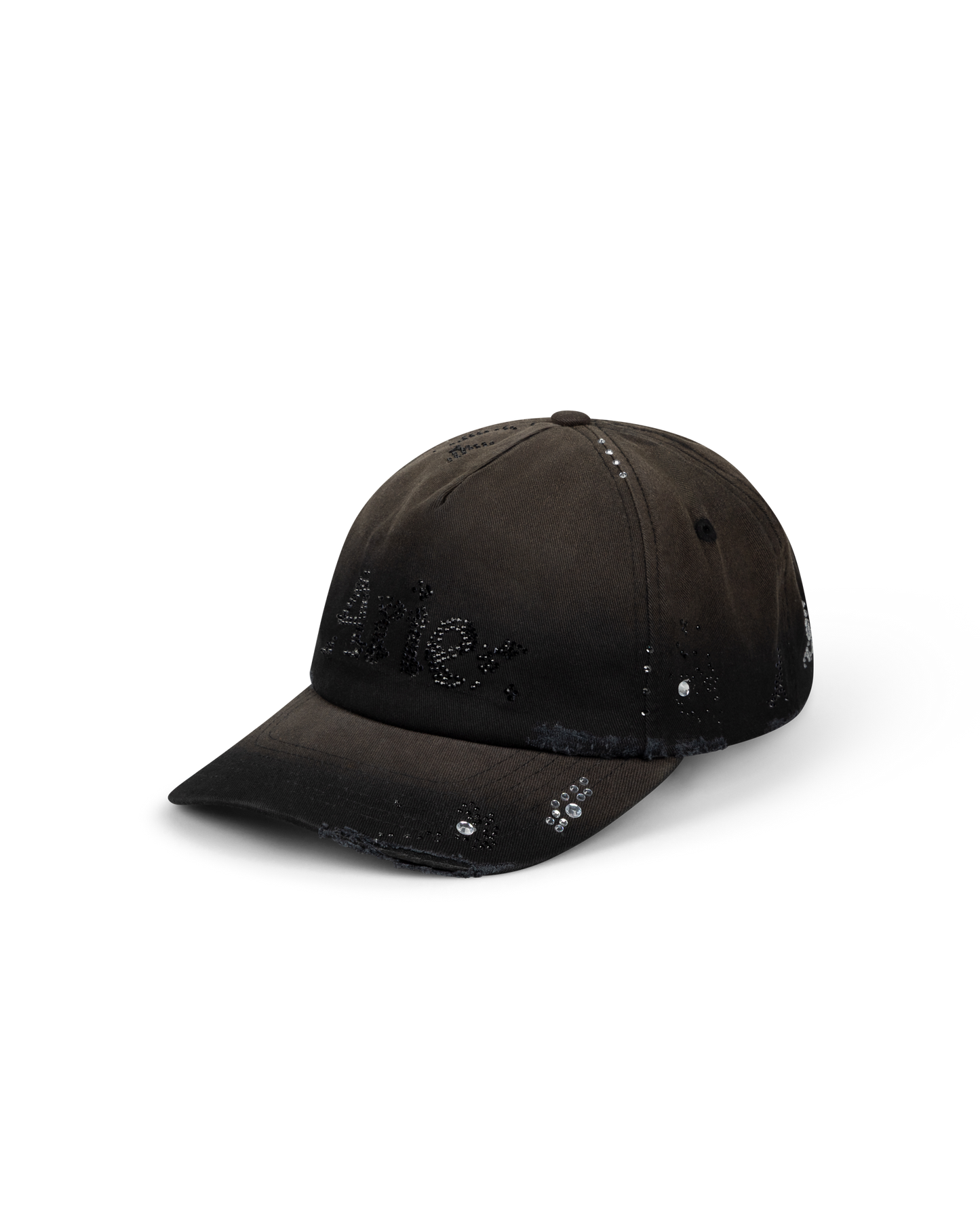 Distressed Diamante Cap