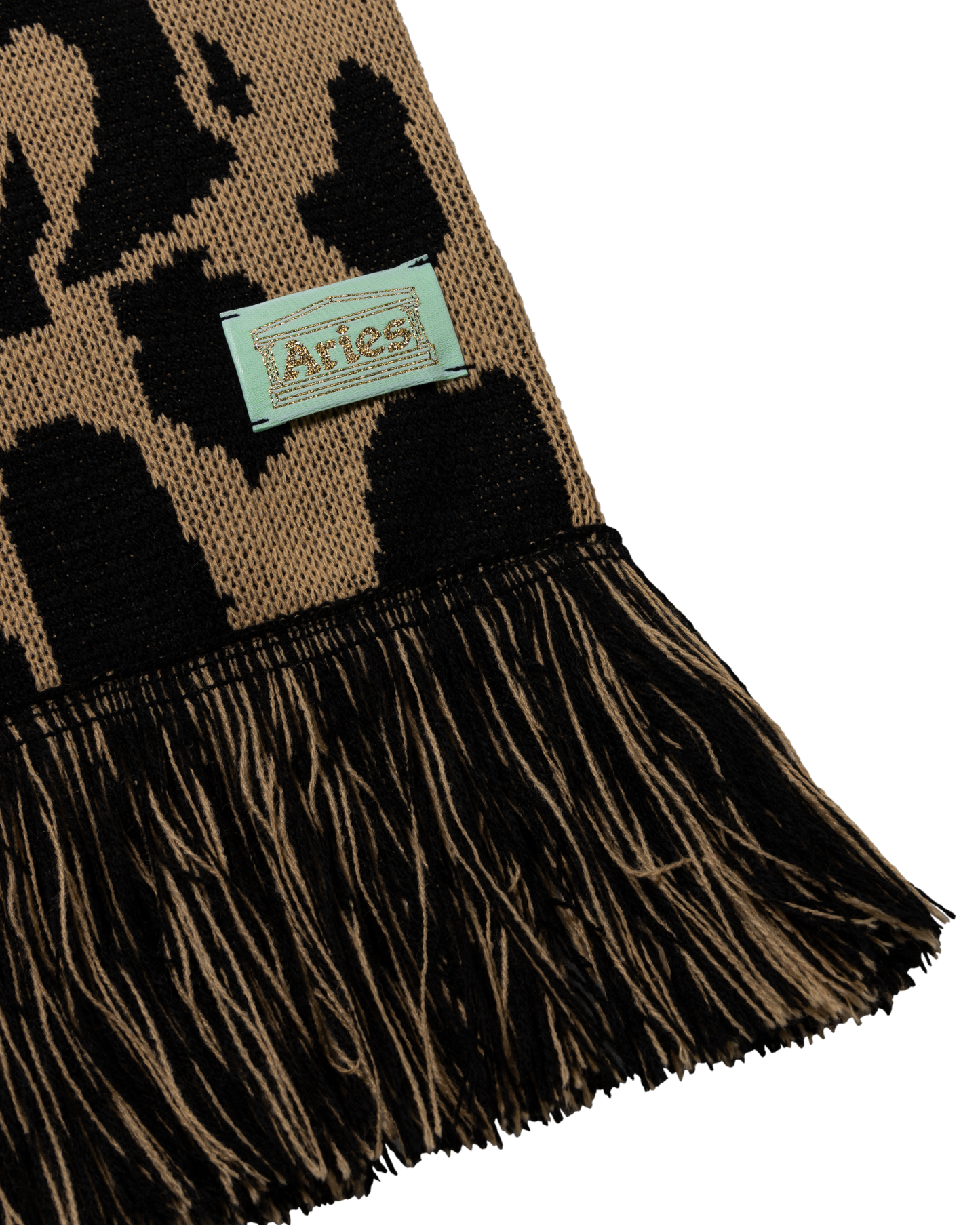 J'Adoro Aries Leopard Scarf