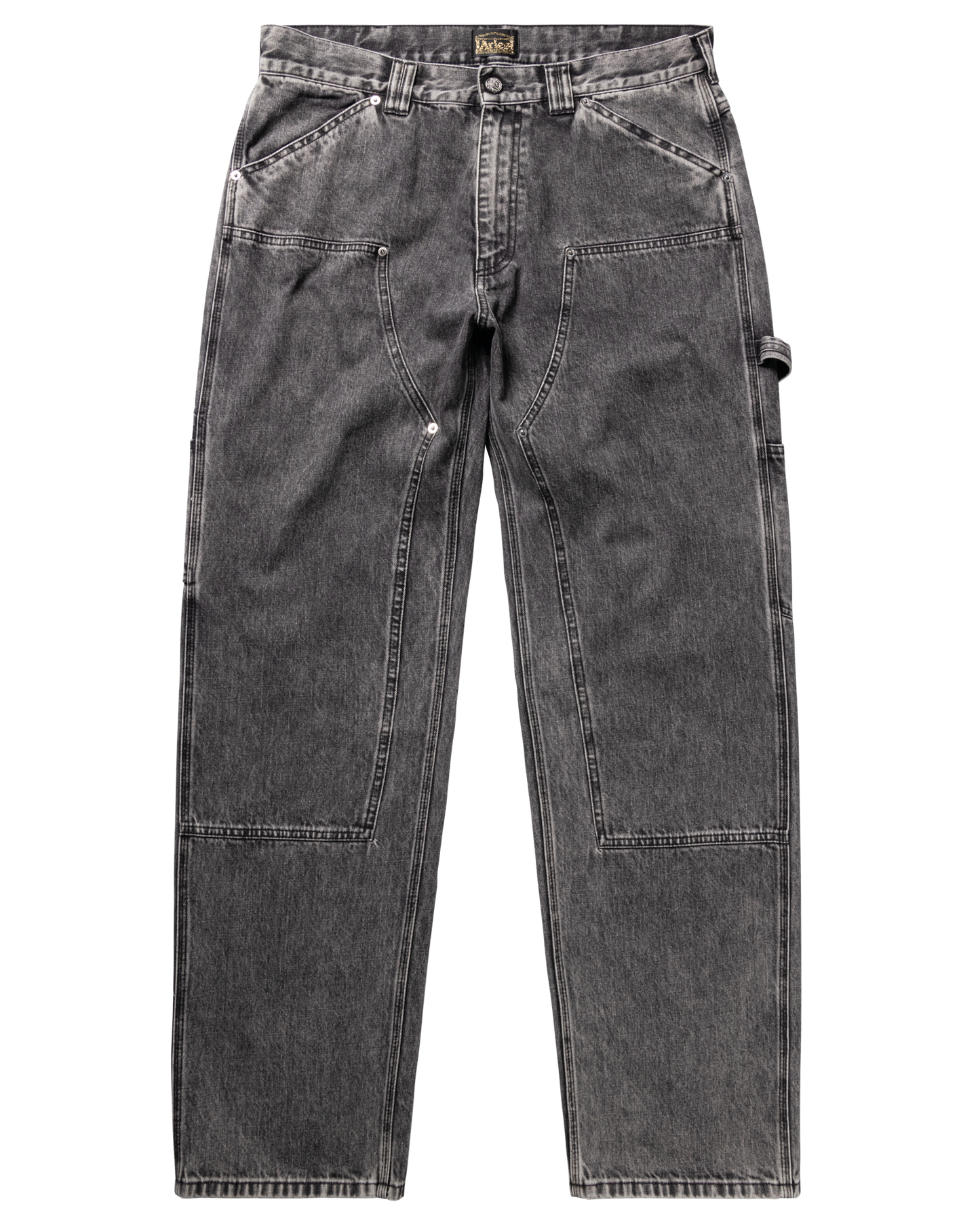 Acid Wash Denim Carpenter Jean