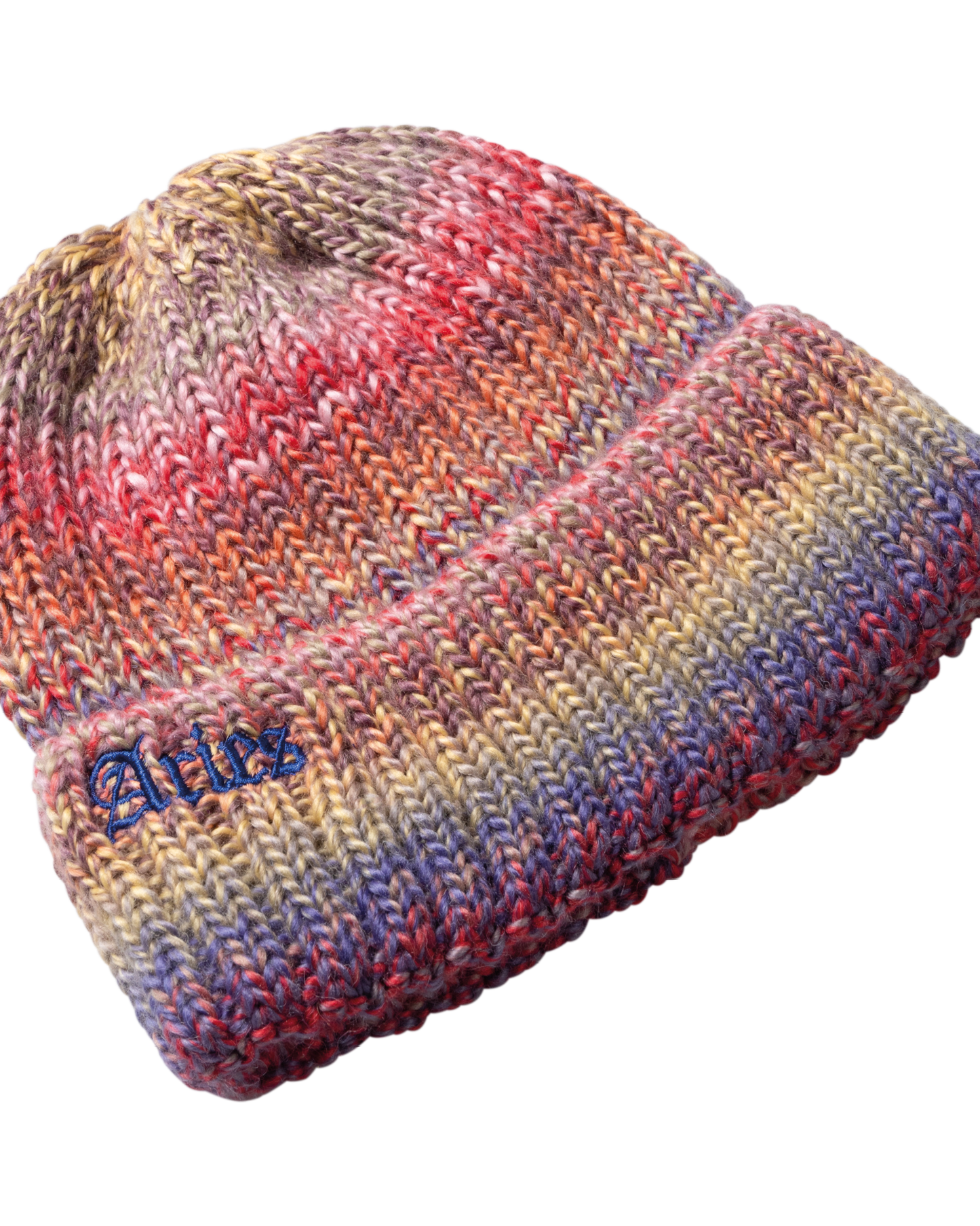 Rib Knit Space Dye Beanie