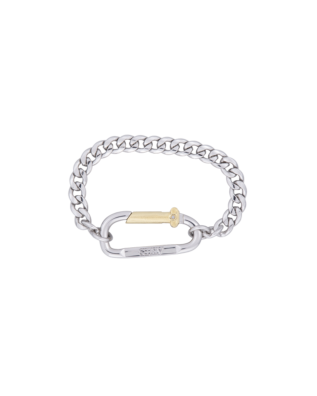 Mini Carabiner Chain Bracelet