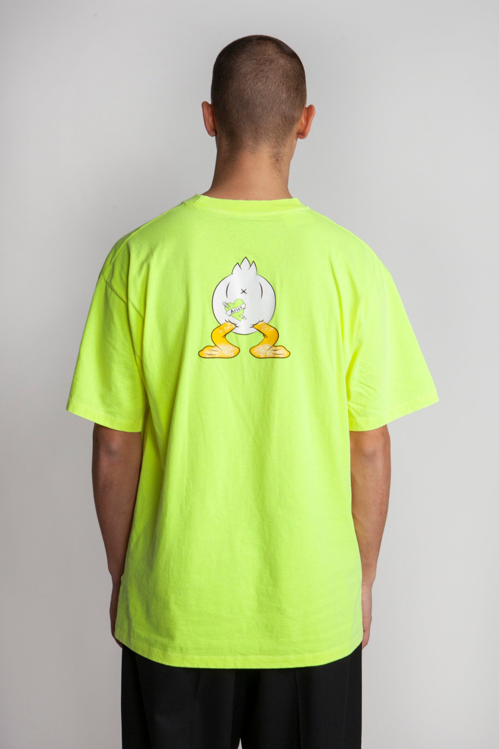 Load image into Gallery viewer, Aged Aye Duck Fluoro SS Tee