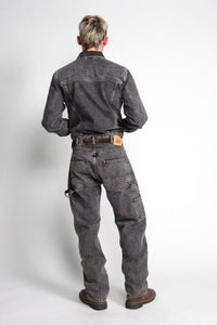 Acid Wash Denim Carpenter Jean