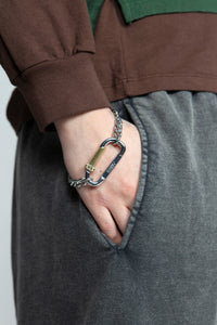 Mini Carabiner Chain Bracelet