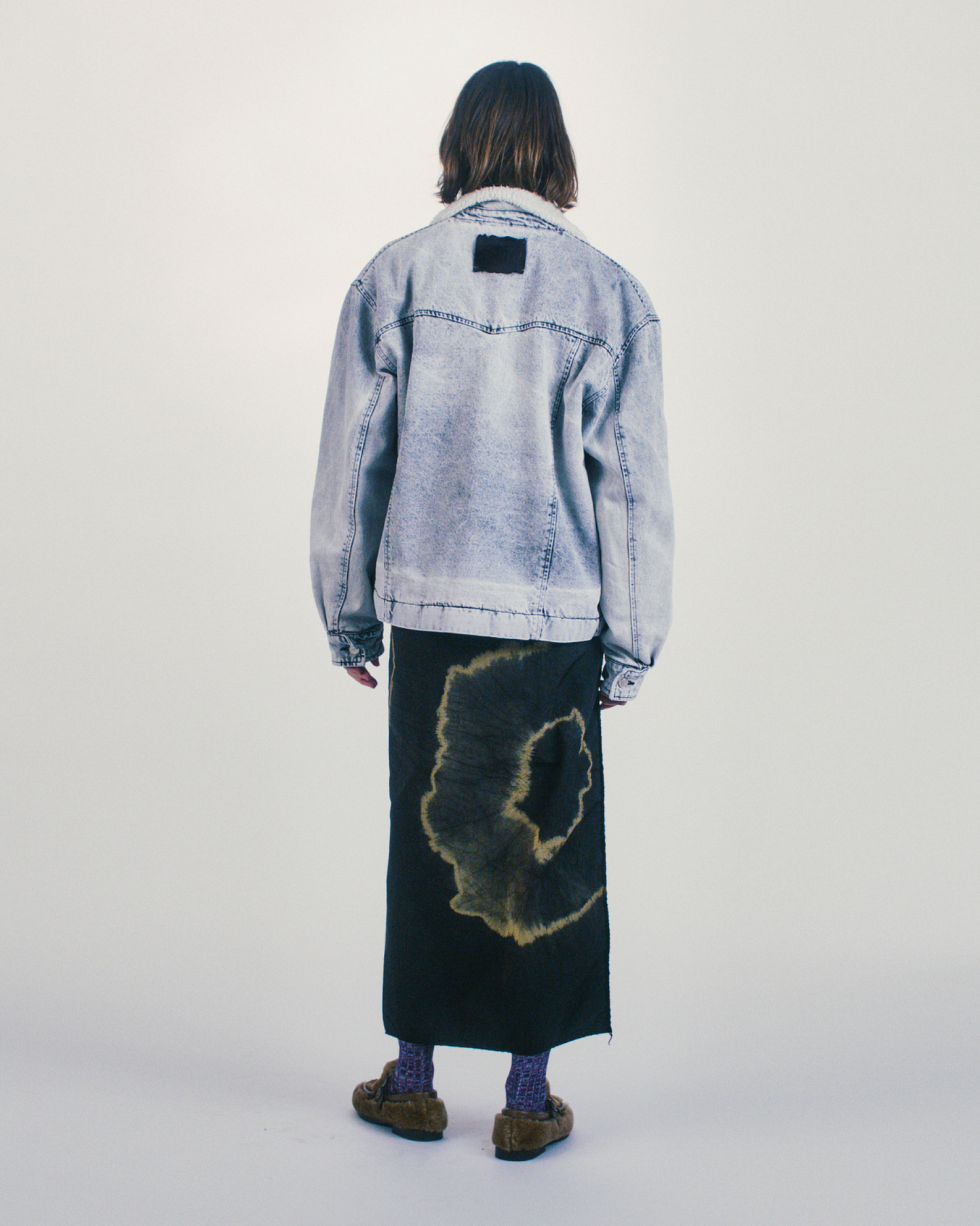 Sherpa Denim Car Coat