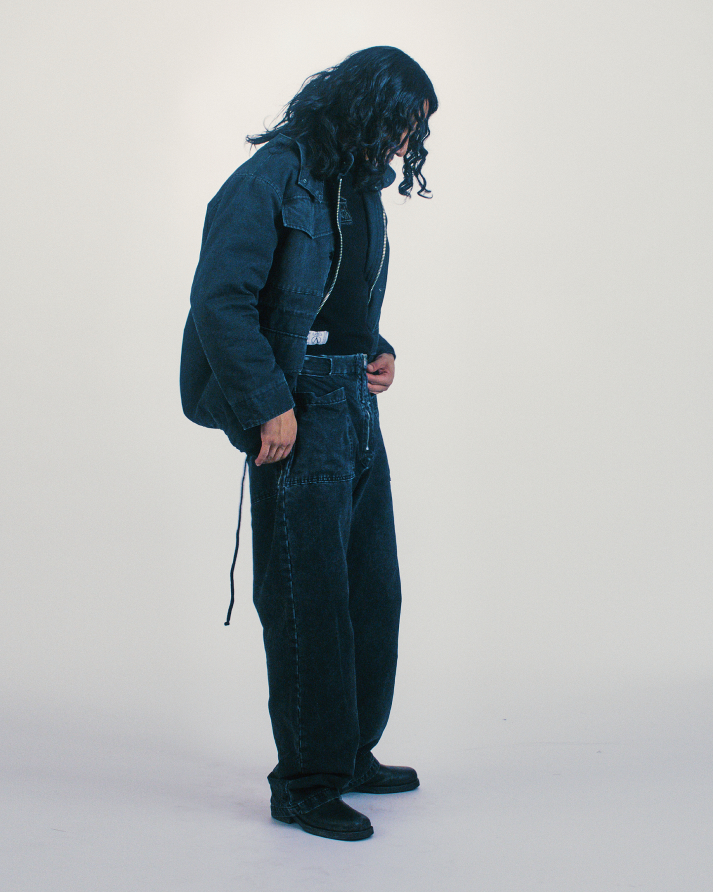 Washed Canvas Walking Pant