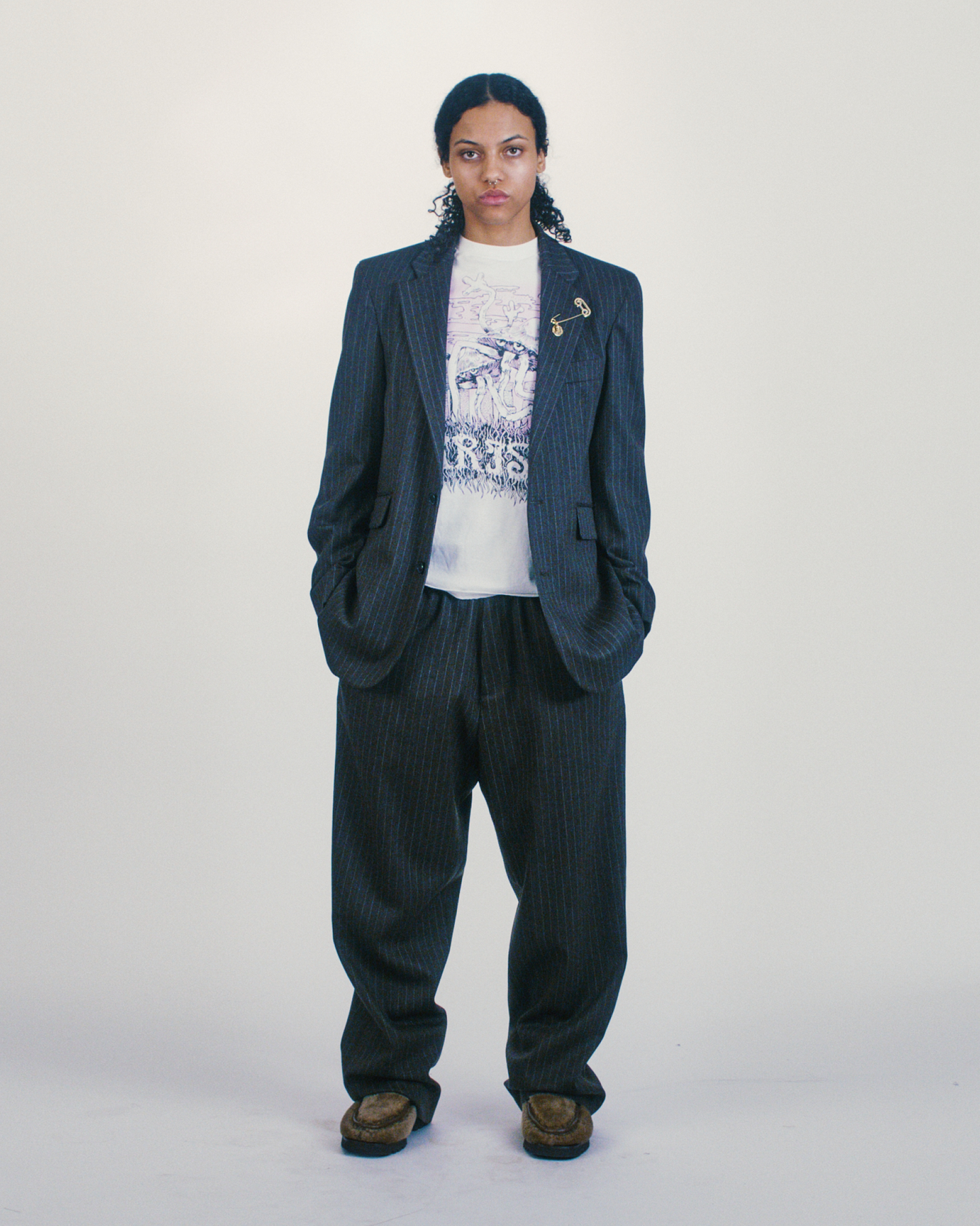 Faded Shroom Awakening LS Tee