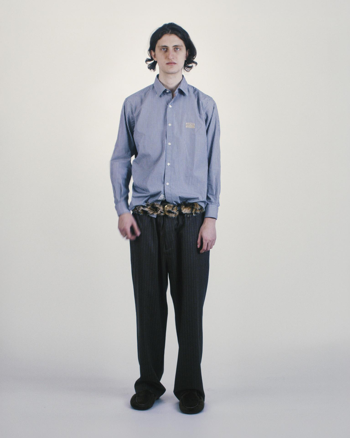 Stripe Poplin Classic Shirt