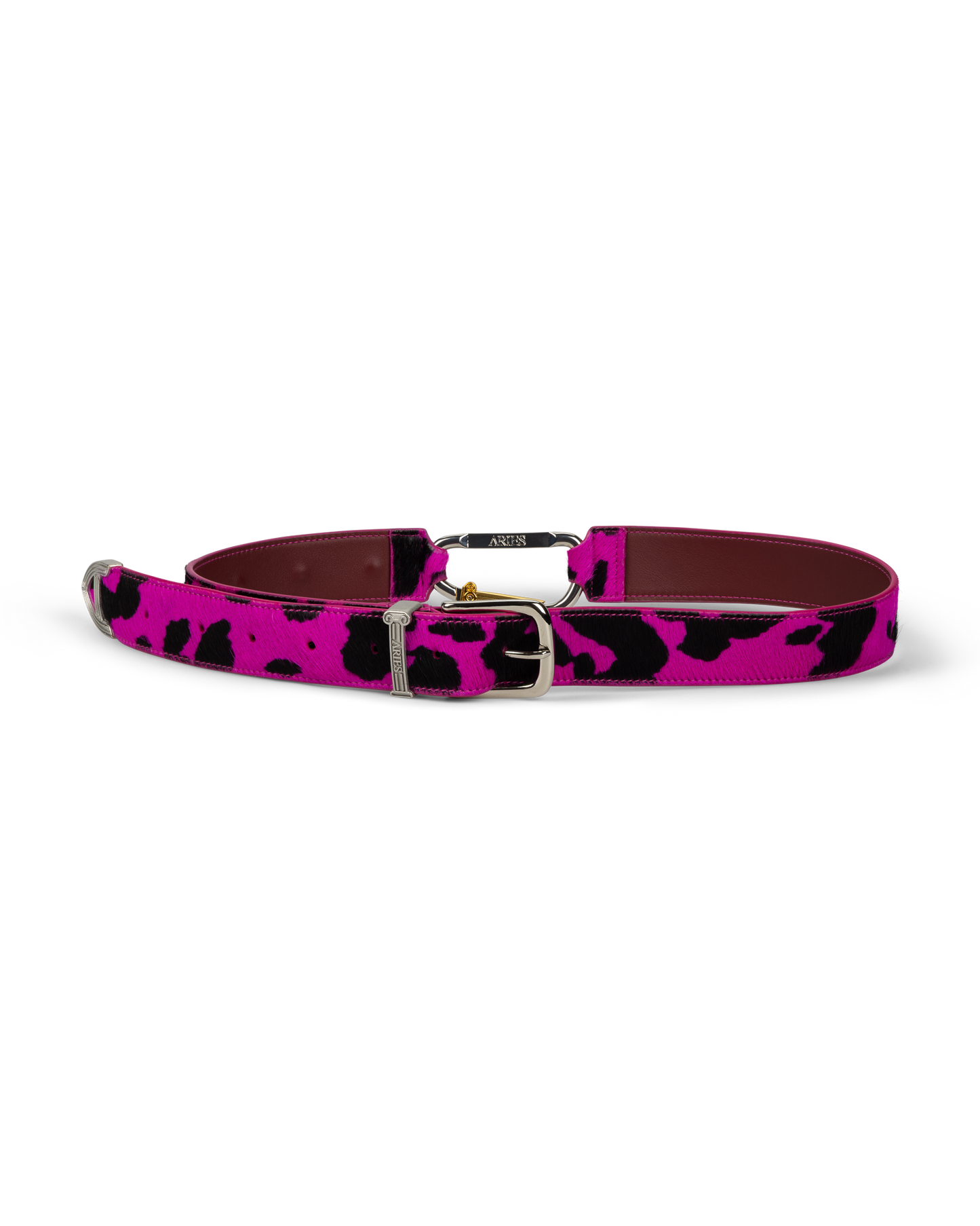 Cow Print Pony Mazzo Belt
