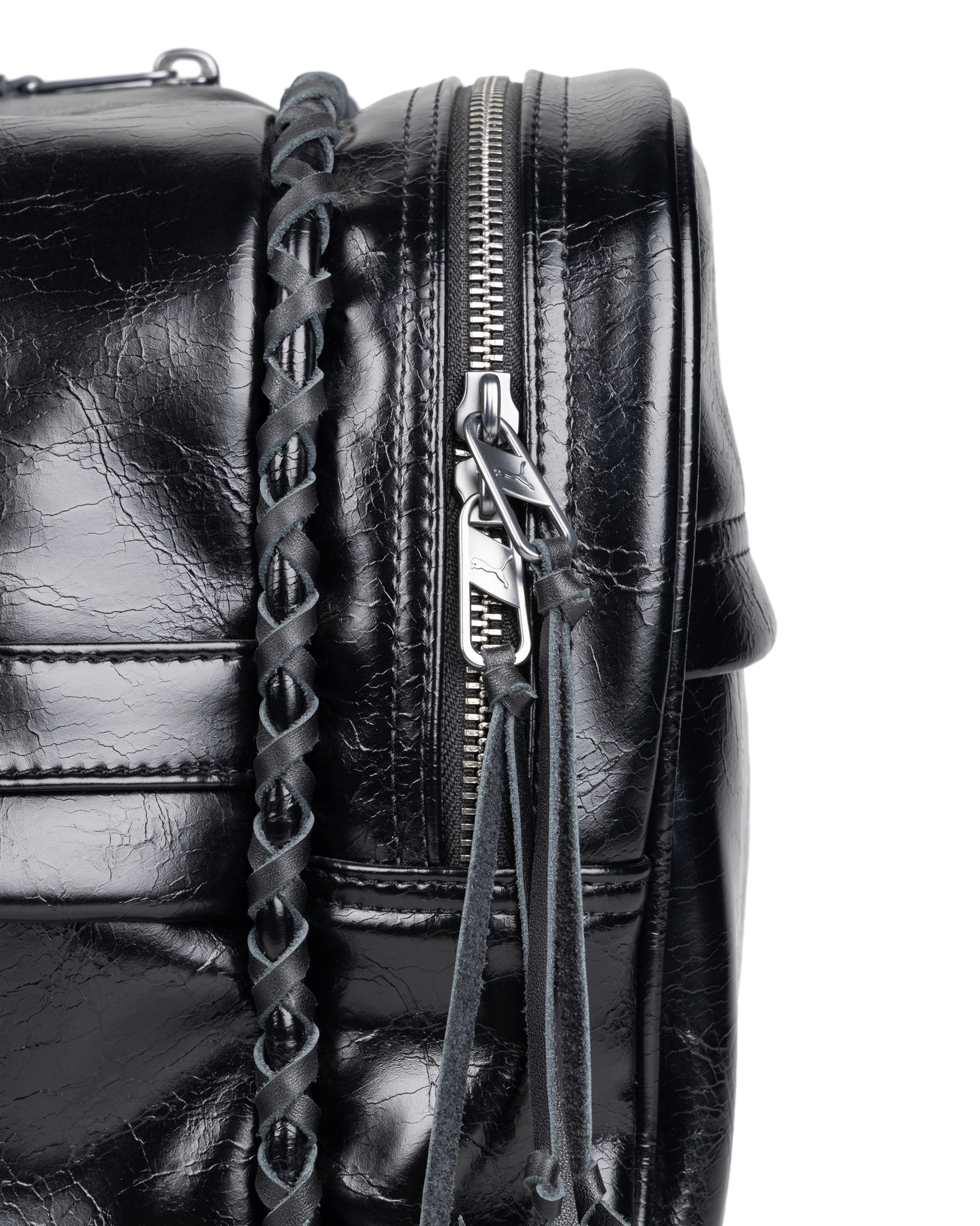 puma x aries whipstitch duffel bag