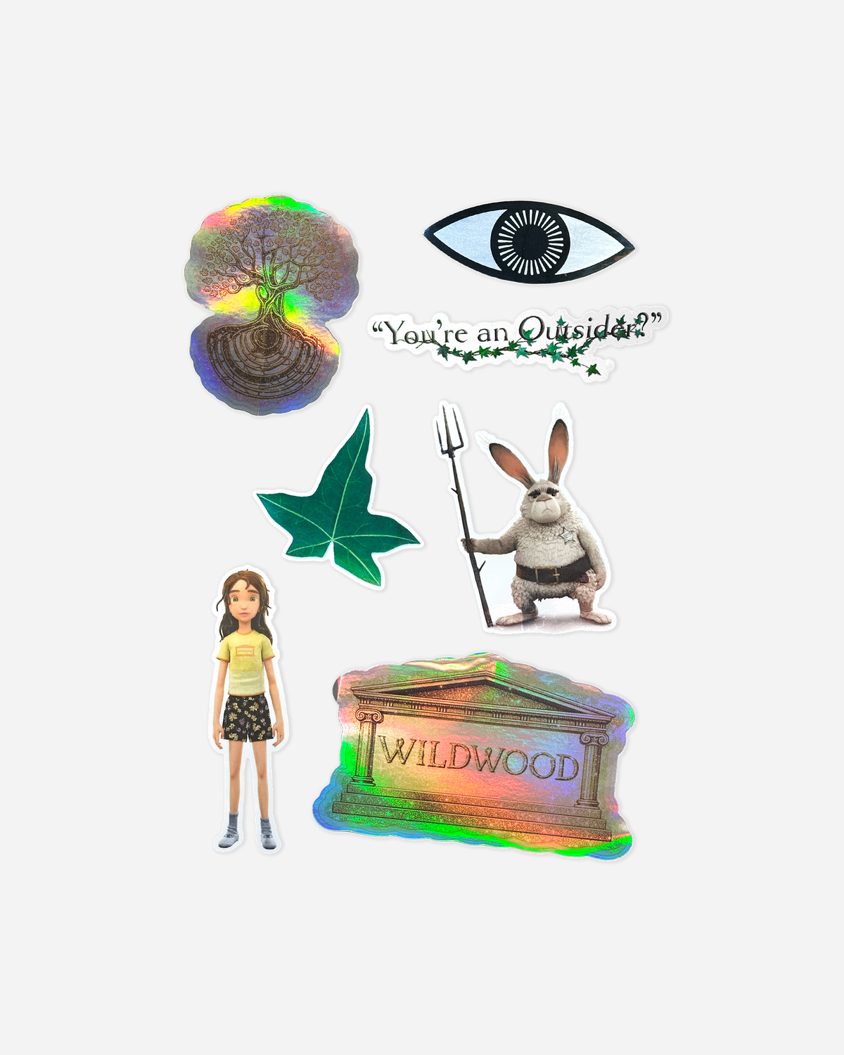 Aries x LAIKA Wildwood Sticker Pack