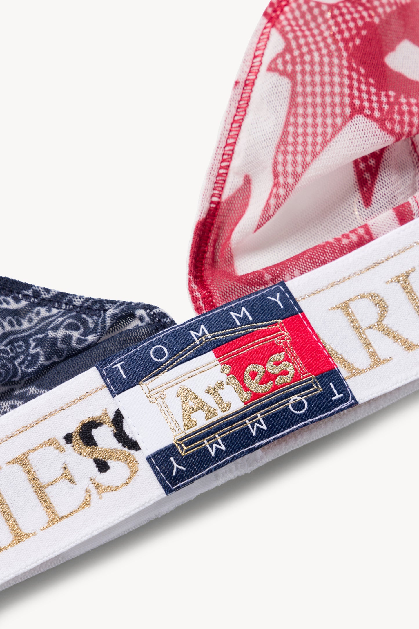 Tommy x Aries Bandana Sheer Bra