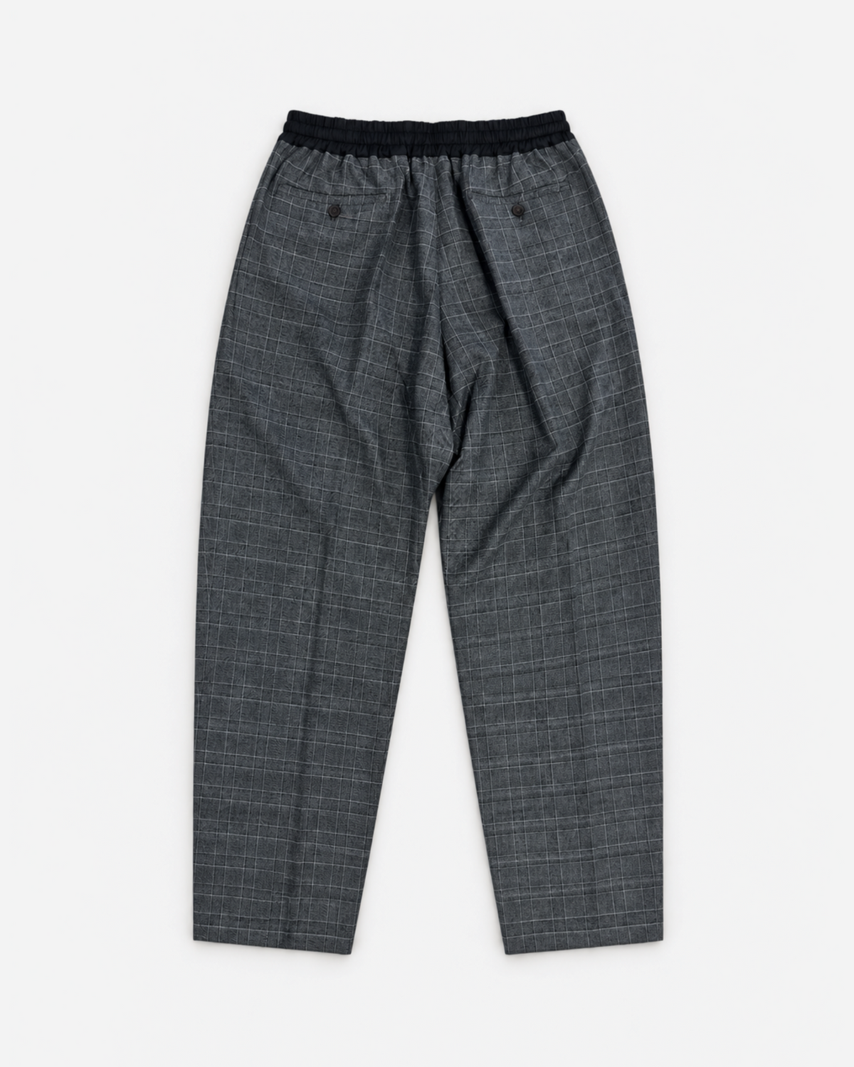Tailored Checked Slacker Pant